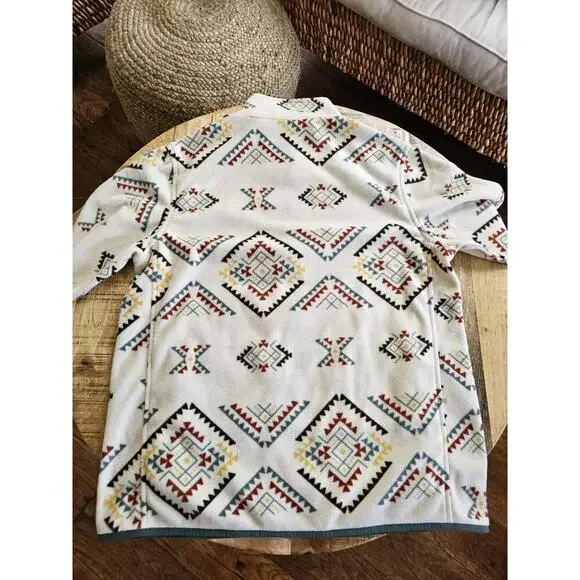Prarie Mountain Yellowstone Tundra Full Zip Fleece Aztec Size M Unisex - Picture 8 of 10
